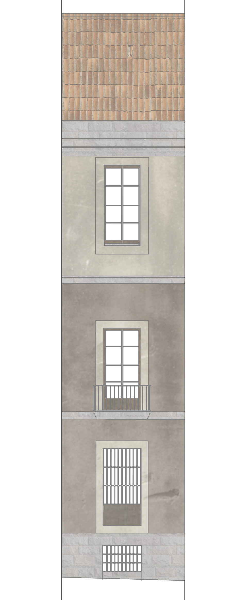 axonométrie du projet